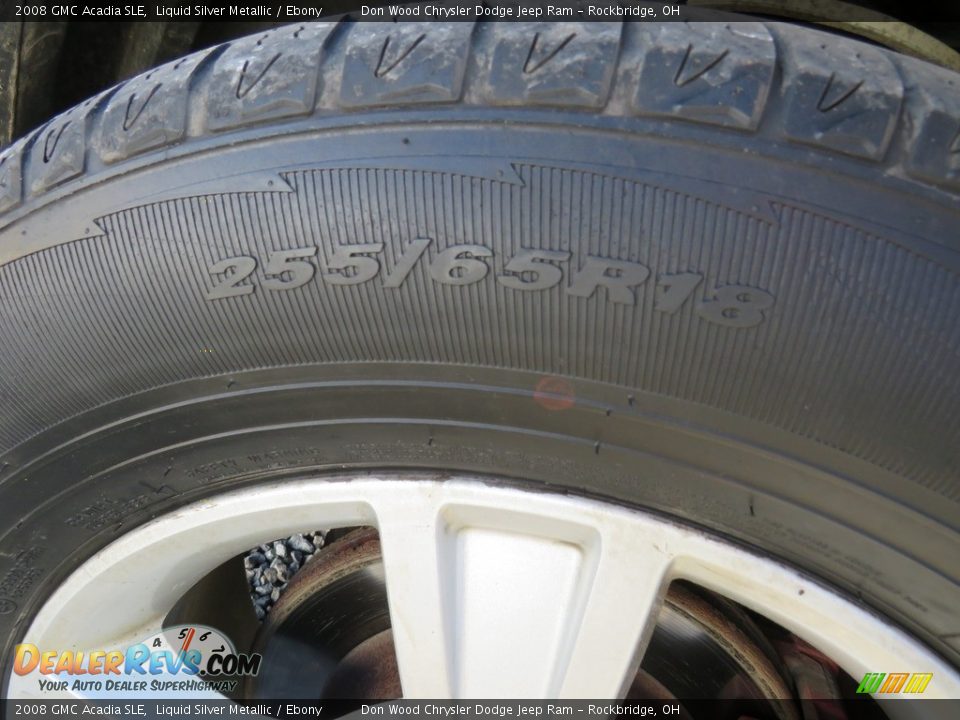 2008 GMC Acadia SLE Liquid Silver Metallic / Ebony Photo #3