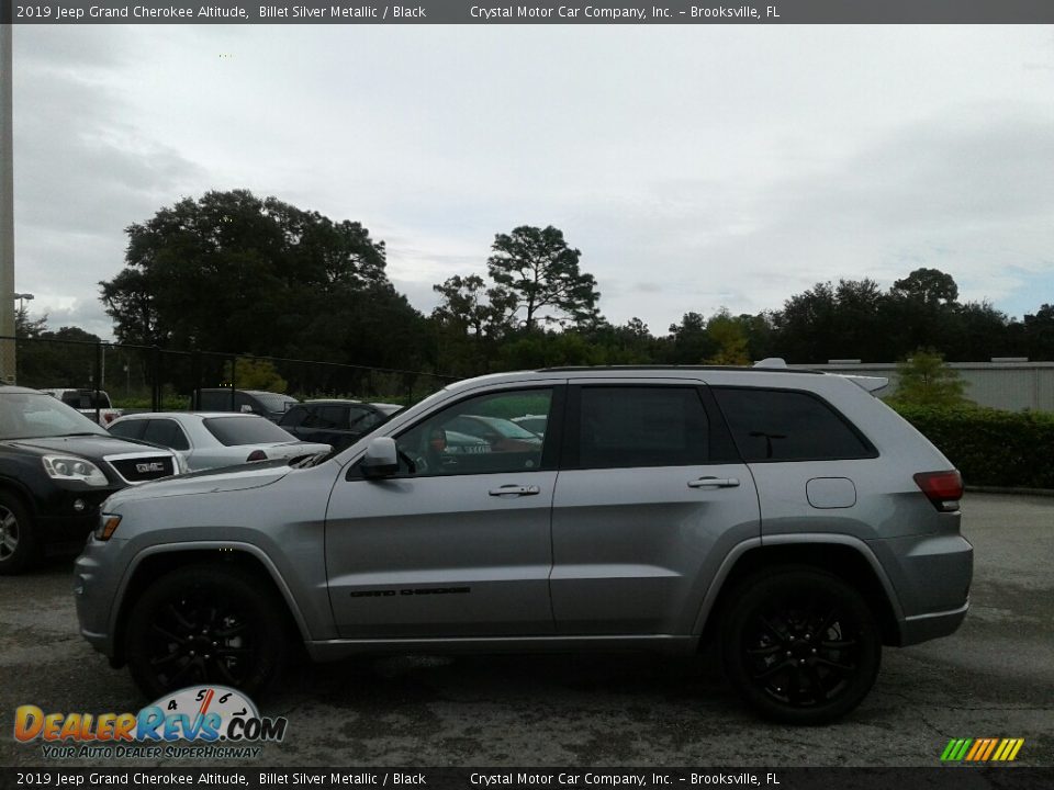 2019 Jeep Grand Cherokee Altitude Billet Silver Metallic / Black Photo #2