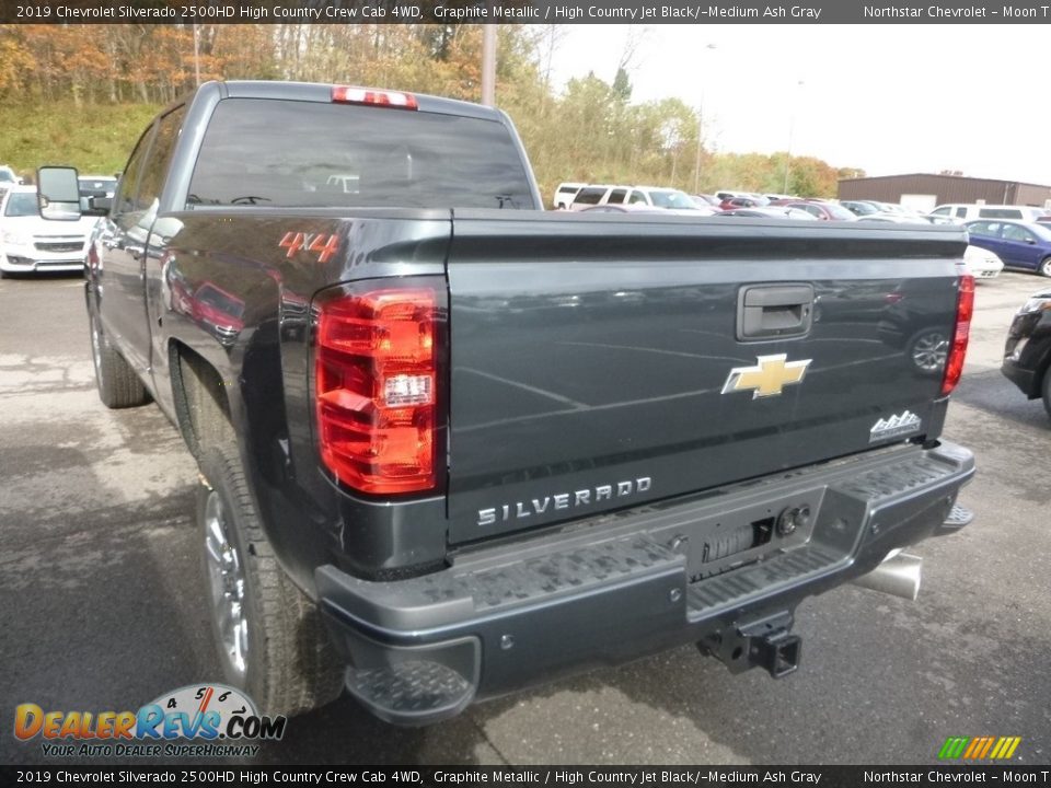 2019 Chevrolet Silverado 2500HD High Country Crew Cab 4WD Graphite Metallic / High Country Jet Black/­Medium Ash Gray Photo #2