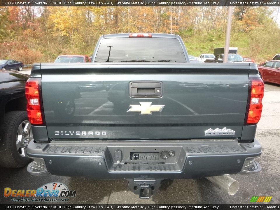2019 Chevrolet Silverado 2500HD High Country Crew Cab 4WD Graphite Metallic / High Country Jet Black/­Medium Ash Gray Photo #3