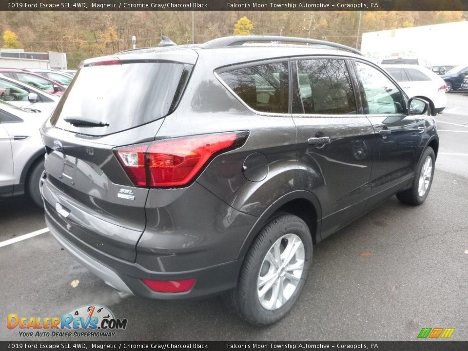 2019 Ford Escape SEL 4WD Magnetic / Chromite Gray/Charcoal Black Photo #2