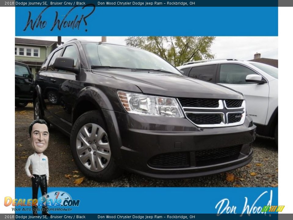 2018 Dodge Journey SE Bruiser Grey / Black Photo #1