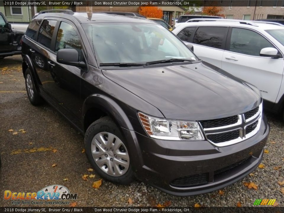 2018 Dodge Journey SE Bruiser Grey / Black Photo #4