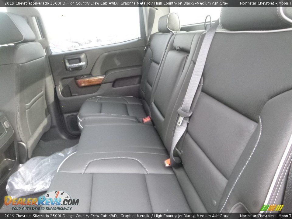 2019 Chevrolet Silverado 2500HD High Country Crew Cab 4WD Graphite Metallic / High Country Jet Black/­Medium Ash Gray Photo #12