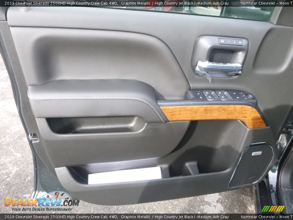 2019 Chevrolet Silverado 2500HD High Country Crew Cab 4WD Graphite Metallic / High Country Jet Black/­Medium Ash Gray Photo #14