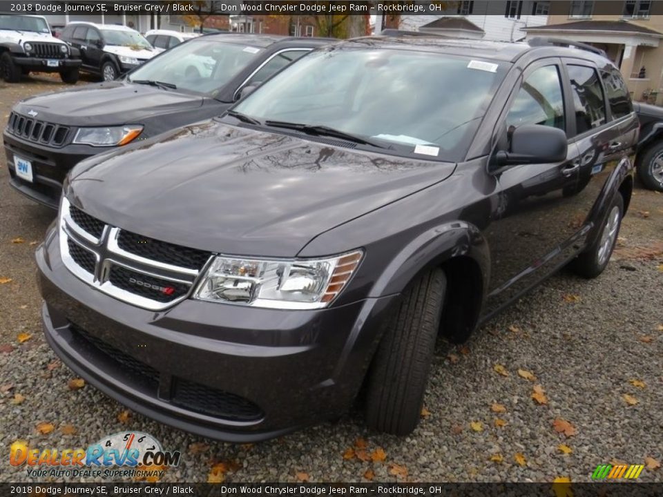 2018 Dodge Journey SE Bruiser Grey / Black Photo #8