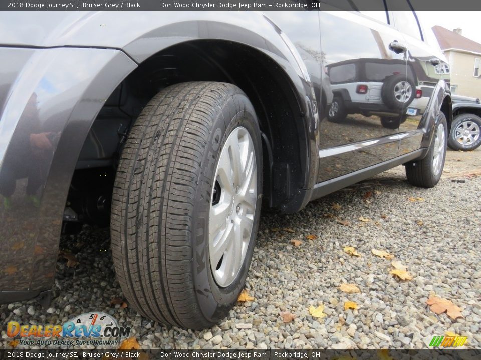 2018 Dodge Journey SE Bruiser Grey / Black Photo #9