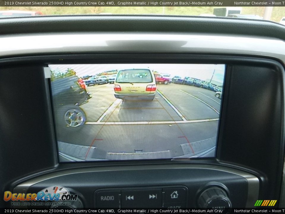 2019 Chevrolet Silverado 2500HD High Country Crew Cab 4WD Graphite Metallic / High Country Jet Black/­Medium Ash Gray Photo #19