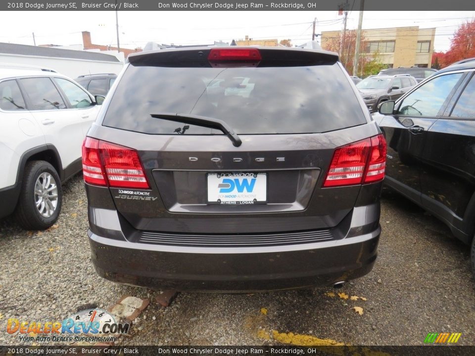 2018 Dodge Journey SE Bruiser Grey / Black Photo #12