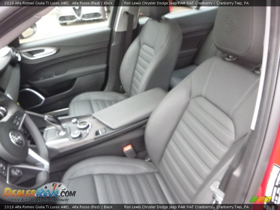 2019 Alfa Romeo Giulia Ti Lusso AWD Alfa Rosso (Red) / Black Photo #19