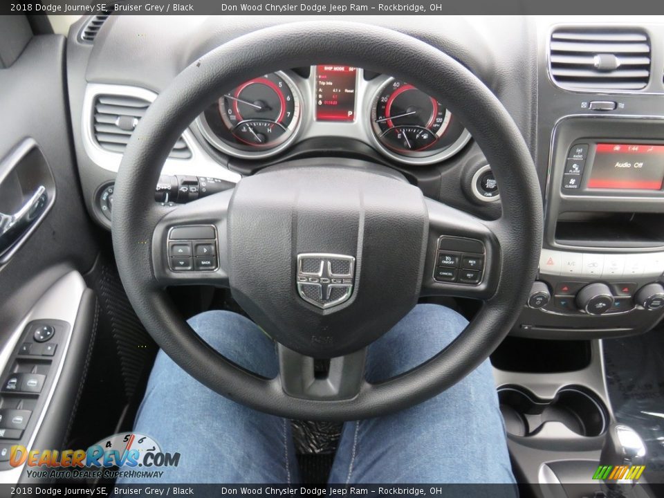 2018 Dodge Journey SE Bruiser Grey / Black Photo #27