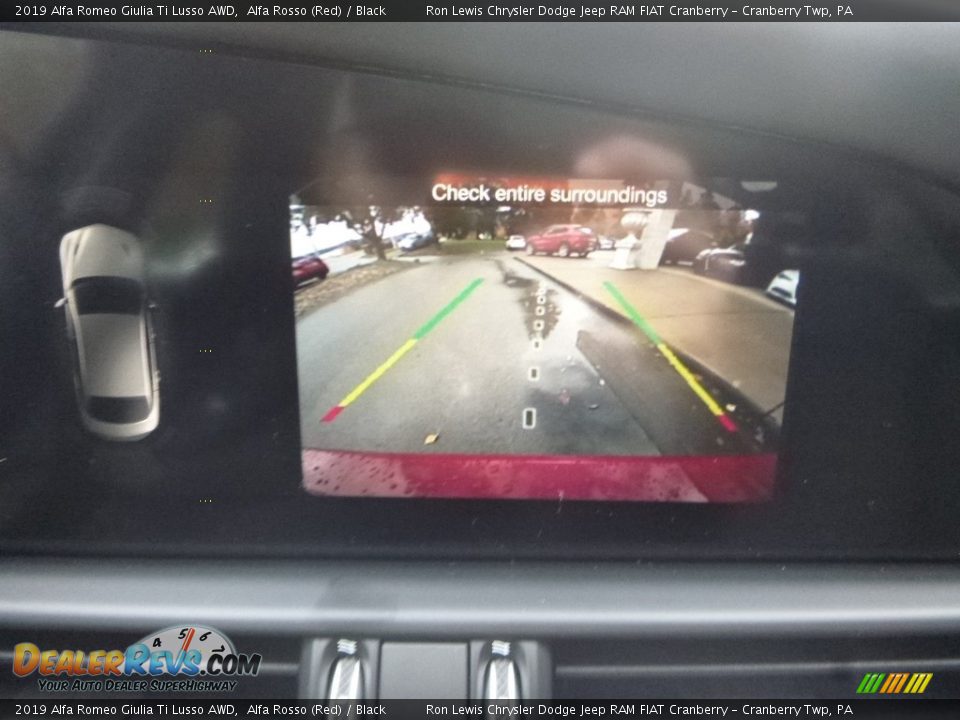 2019 Alfa Romeo Giulia Ti Lusso AWD Alfa Rosso (Red) / Black Photo #22