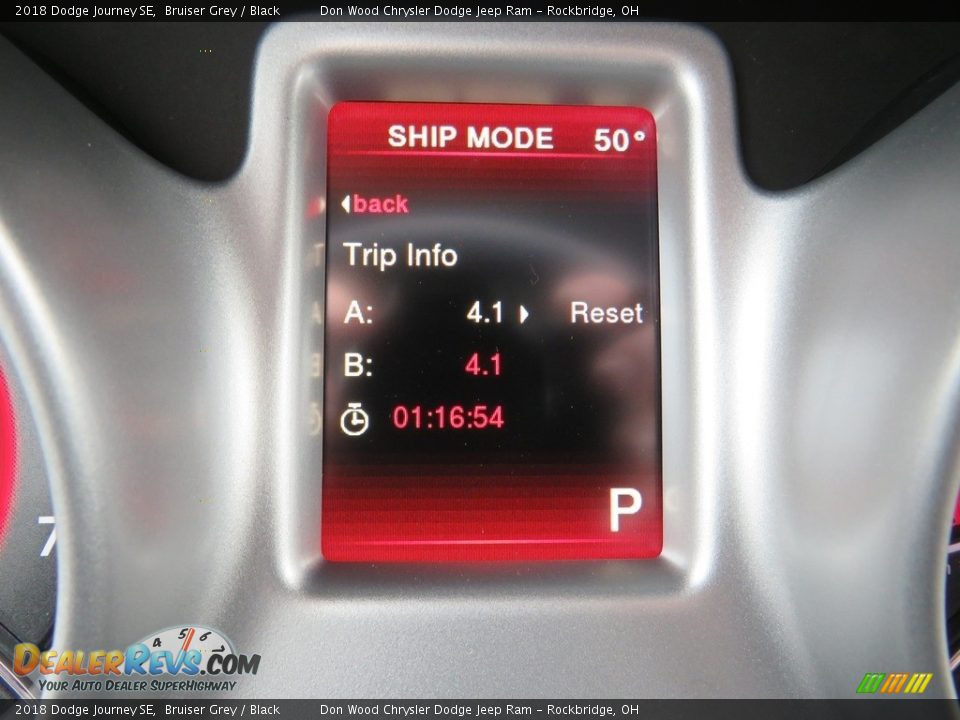2018 Dodge Journey SE Bruiser Grey / Black Photo #31