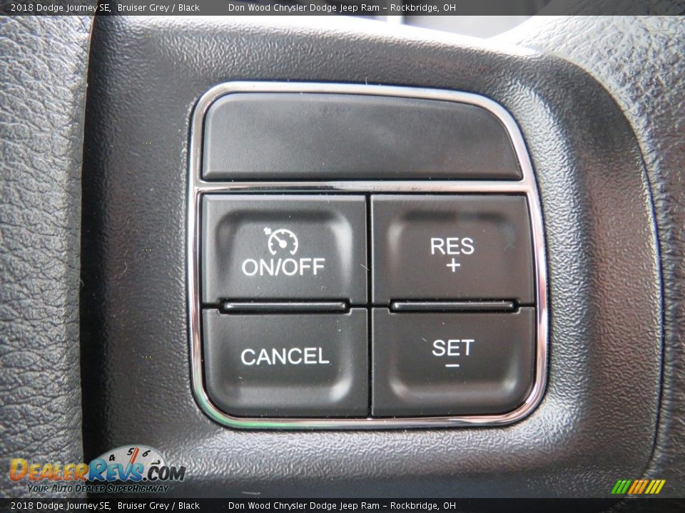 2018 Dodge Journey SE Bruiser Grey / Black Photo #34