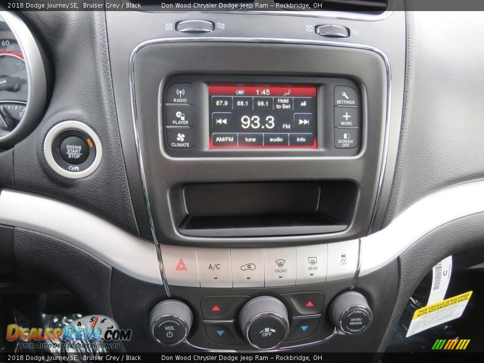 2018 Dodge Journey SE Bruiser Grey / Black Photo #35
