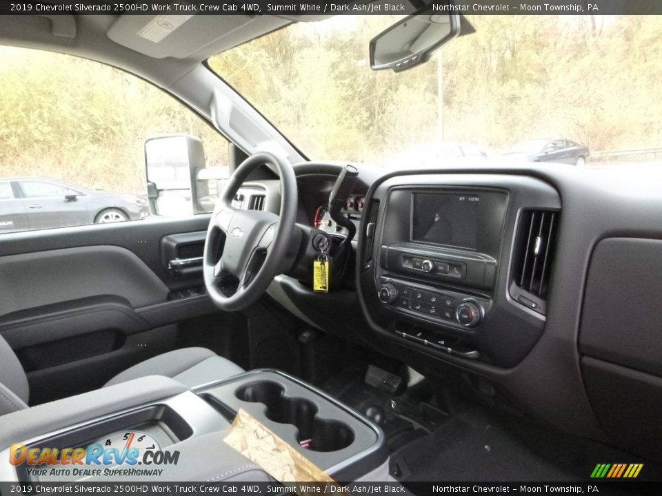 2019 Chevrolet Silverado 2500HD Work Truck Crew Cab 4WD Summit White / Dark Ash/Jet Black Photo #10