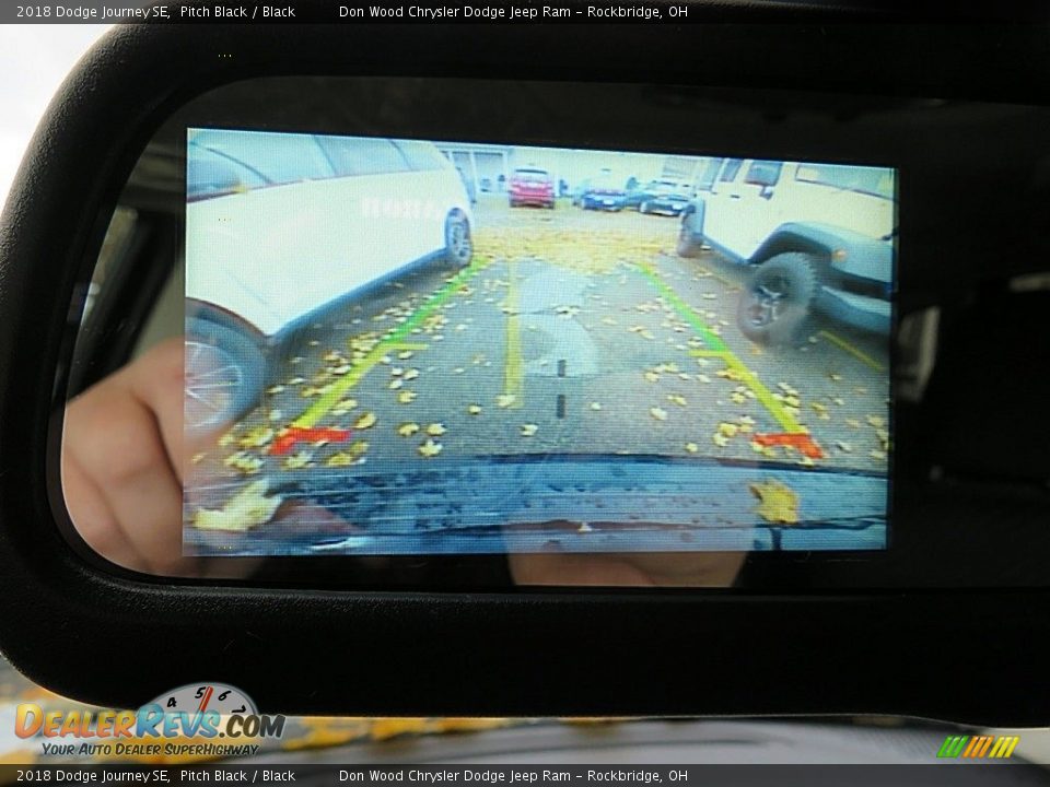 2018 Dodge Journey SE Pitch Black / Black Photo #2