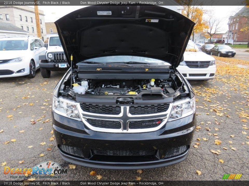 2018 Dodge Journey SE Pitch Black / Black Photo #6