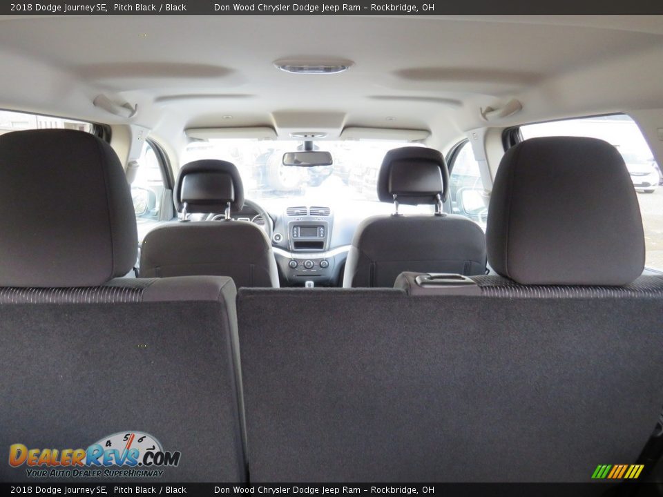 2018 Dodge Journey SE Pitch Black / Black Photo #14