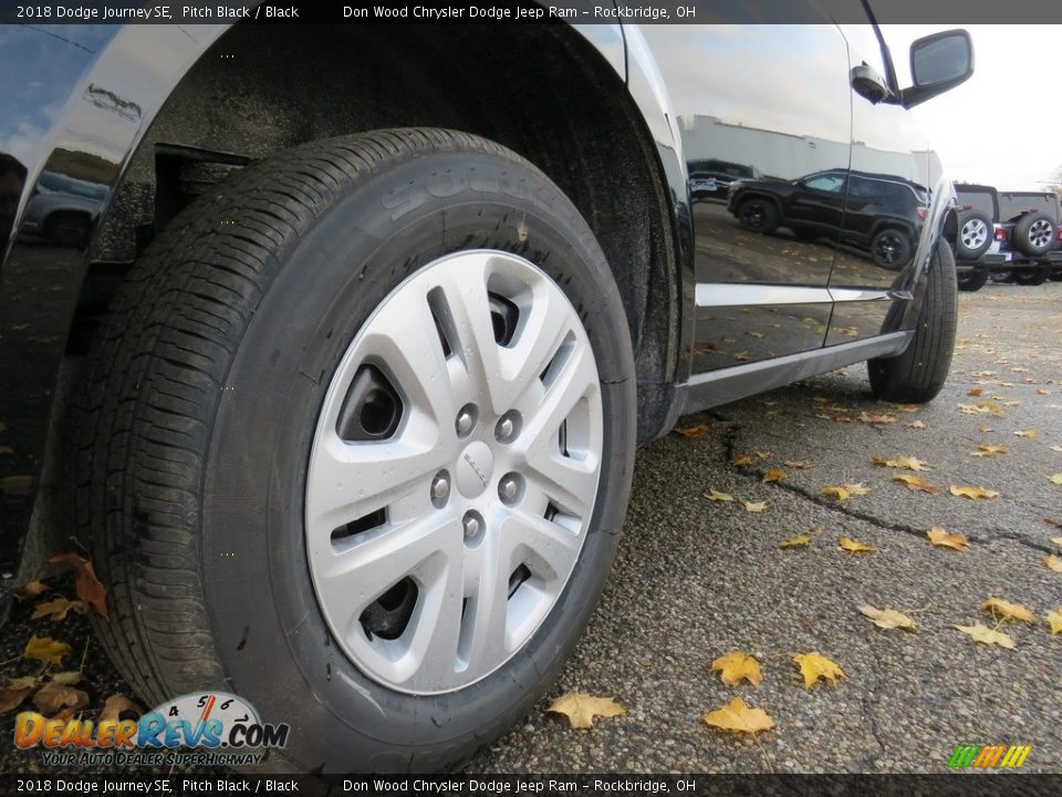 2018 Dodge Journey SE Pitch Black / Black Photo #16
