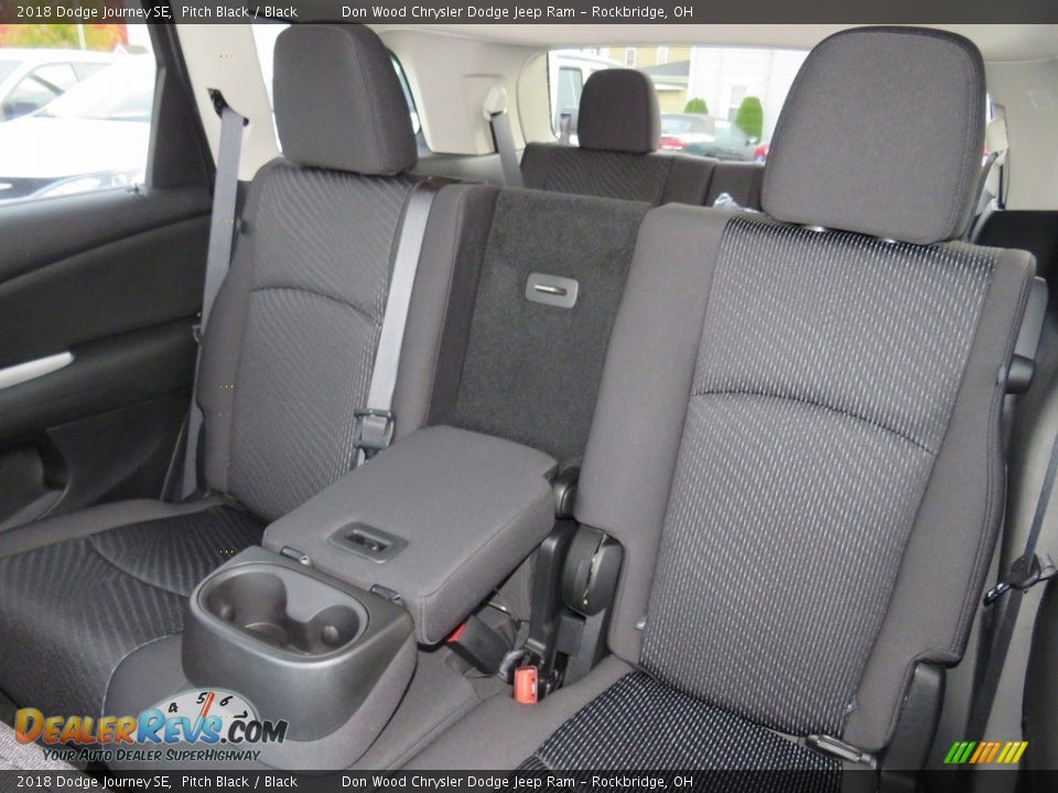 2018 Dodge Journey SE Pitch Black / Black Photo #20
