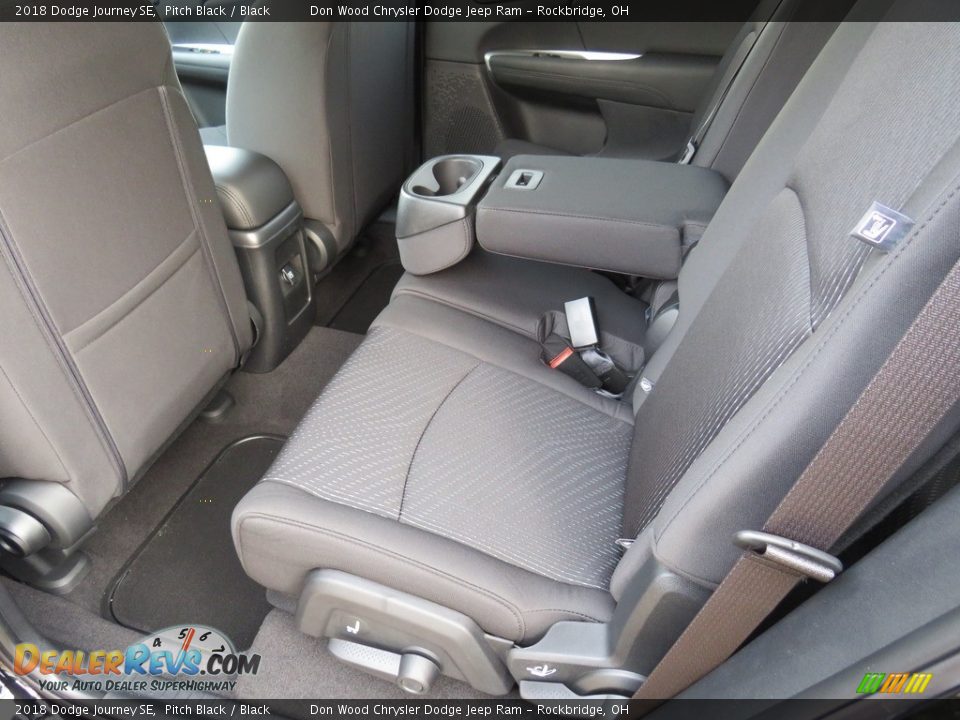 2018 Dodge Journey SE Pitch Black / Black Photo #22