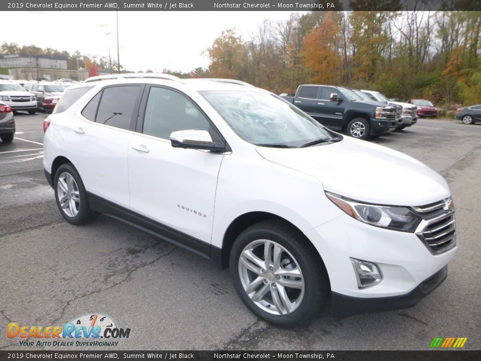 Summit White 2019 Chevrolet Equinox Premier AWD Photo #7