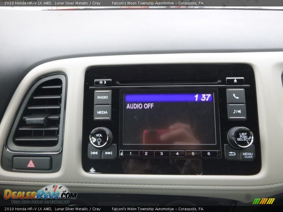 Controls of 2019 Honda HR-V LX AWD Photo #14