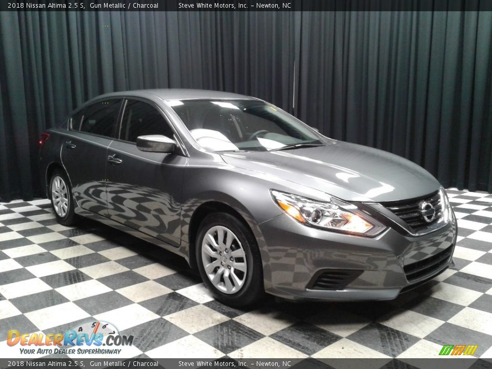 2018 Nissan Altima 2.5 S Gun Metallic / Charcoal Photo #4
