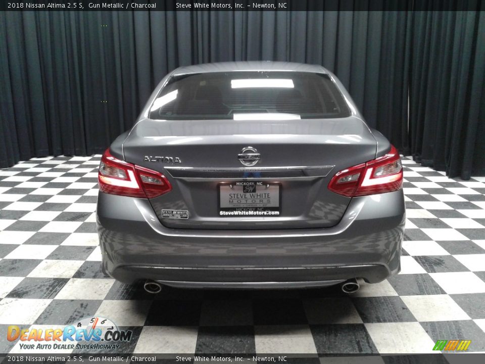 2018 Nissan Altima 2.5 S Gun Metallic / Charcoal Photo #7
