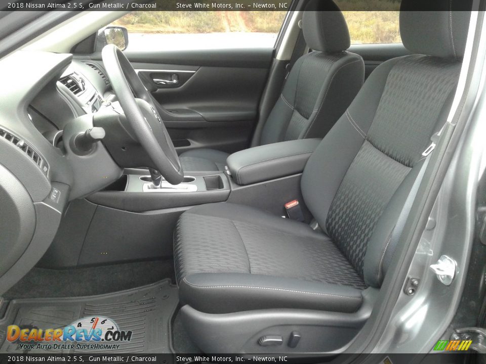 2018 Nissan Altima 2.5 S Gun Metallic / Charcoal Photo #10