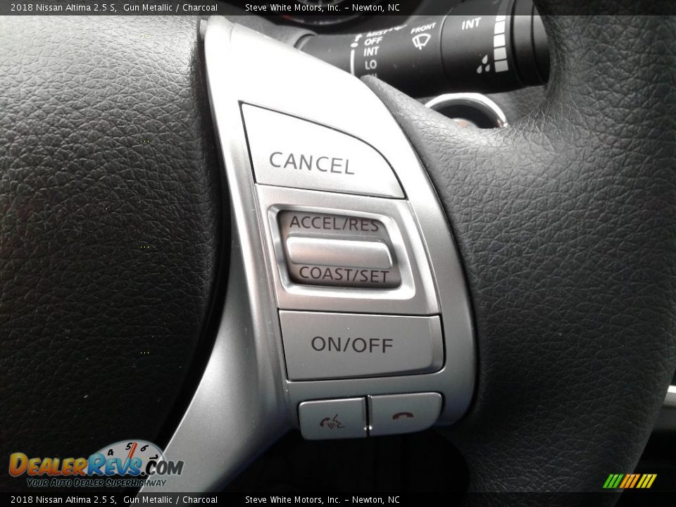 2018 Nissan Altima 2.5 S Gun Metallic / Charcoal Photo #18
