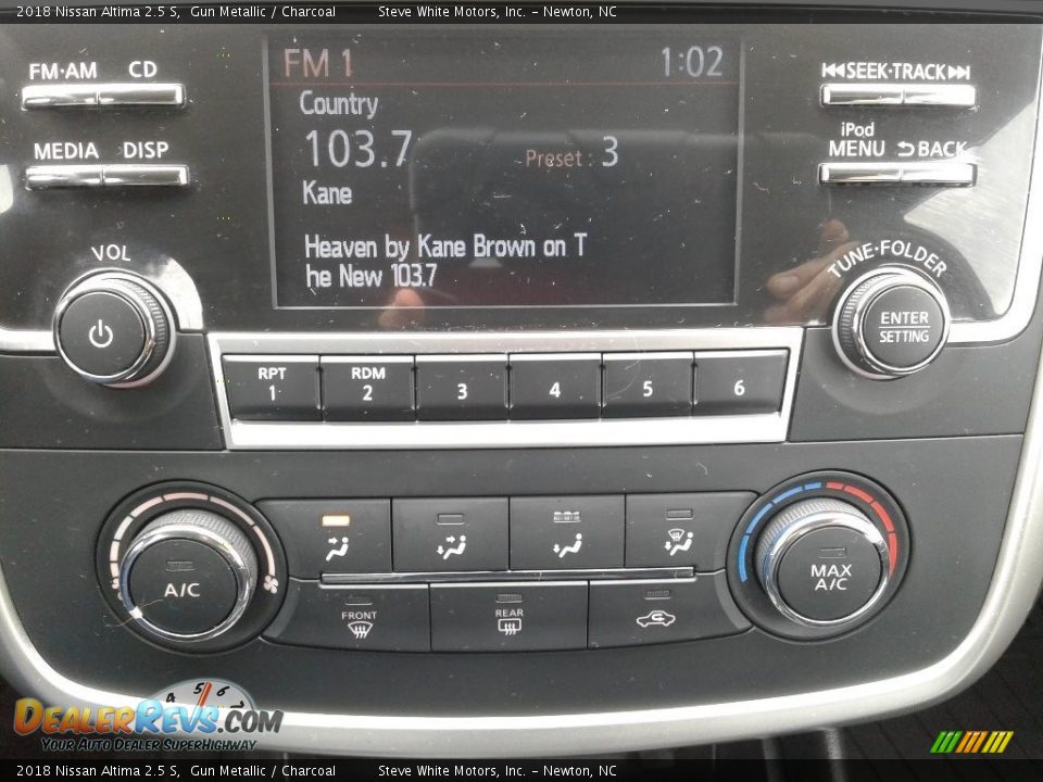 2018 Nissan Altima 2.5 S Gun Metallic / Charcoal Photo #21