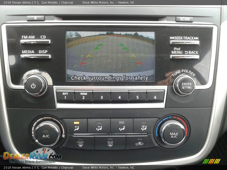 2018 Nissan Altima 2.5 S Gun Metallic / Charcoal Photo #23