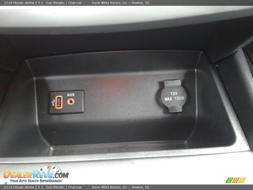 2018 Nissan Altima 2.5 S Gun Metallic / Charcoal Photo #24