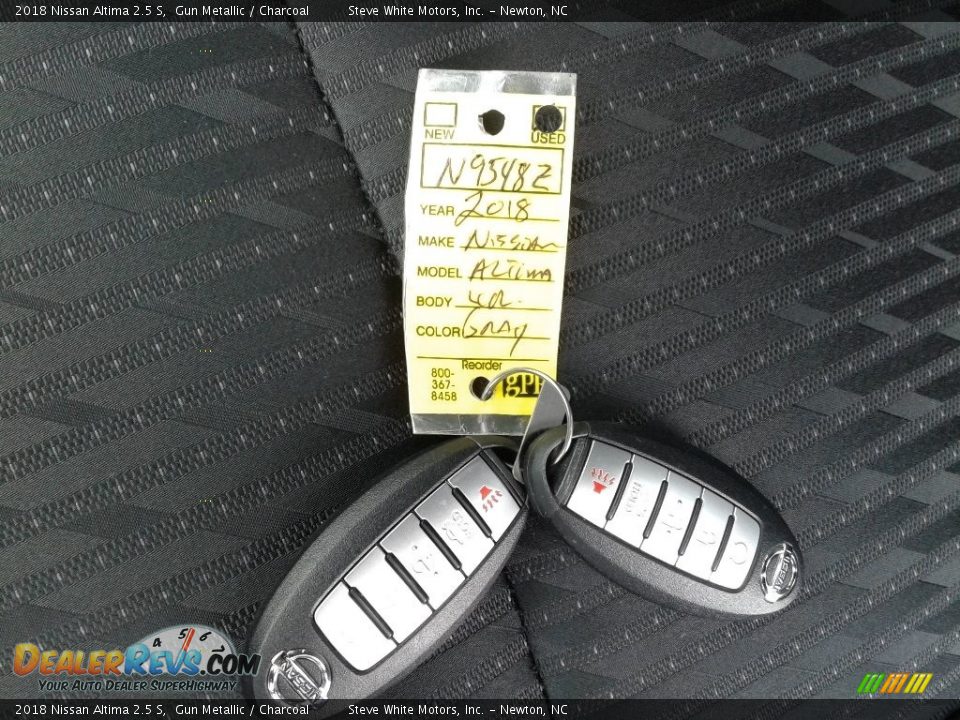 2018 Nissan Altima 2.5 S Gun Metallic / Charcoal Photo #27