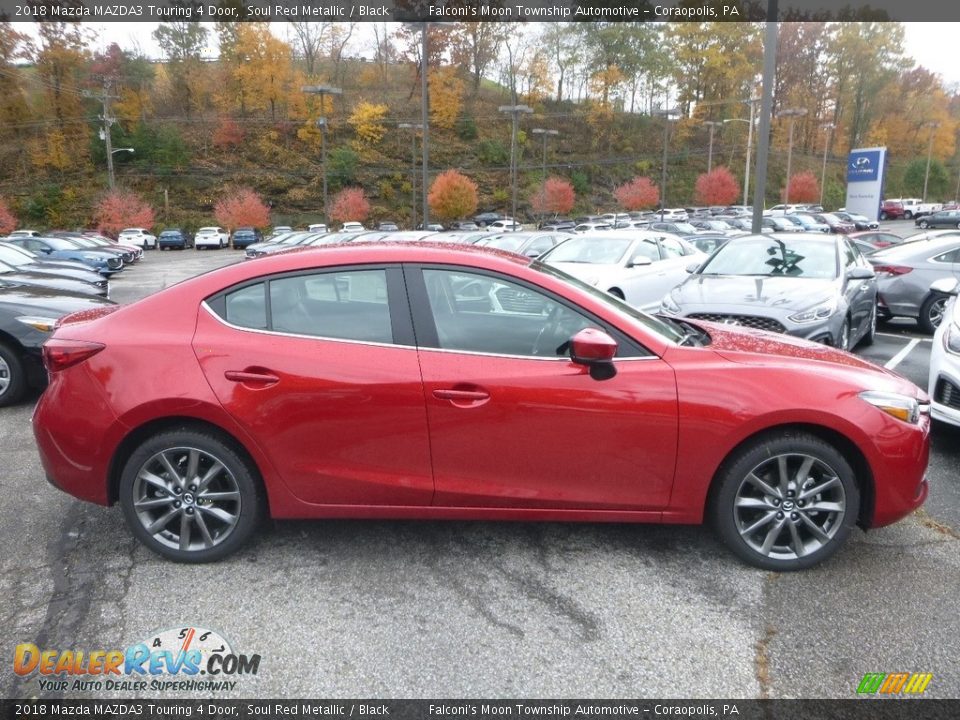 2018 Mazda MAZDA3 Touring 4 Door Soul Red Metallic / Black Photo #1