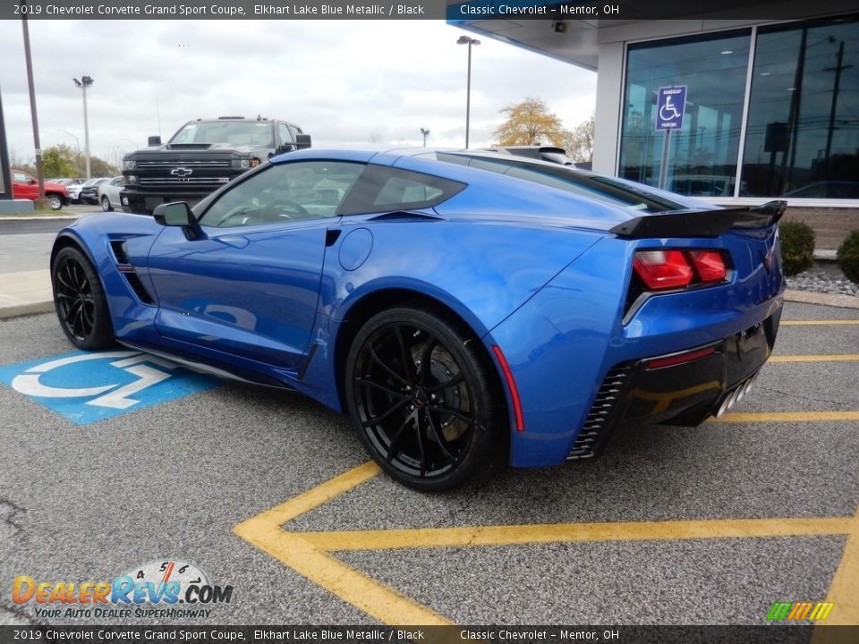 2019 Chevrolet Corvette Grand Sport Coupe Elkhart Lake Blue Metallic / Black Photo #5