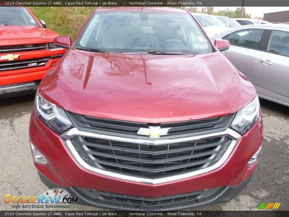 2019 Chevrolet Equinox LT AWD Cajun Red Tintcoat / Jet Black Photo #7
