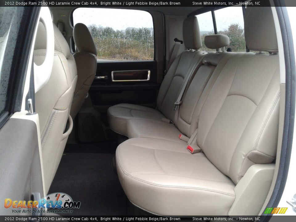 2012 Dodge Ram 2500 HD Laramie Crew Cab 4x4 Bright White / Light Pebble Beige/Bark Brown Photo #11