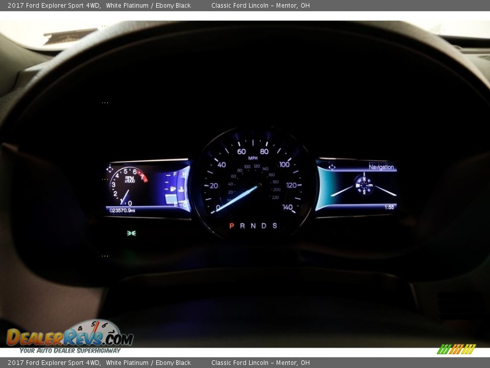2017 Ford Explorer Sport 4WD White Platinum / Ebony Black Photo #8