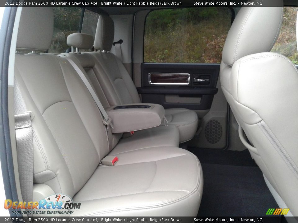 2012 Dodge Ram 2500 HD Laramie Crew Cab 4x4 Bright White / Light Pebble Beige/Bark Brown Photo #15