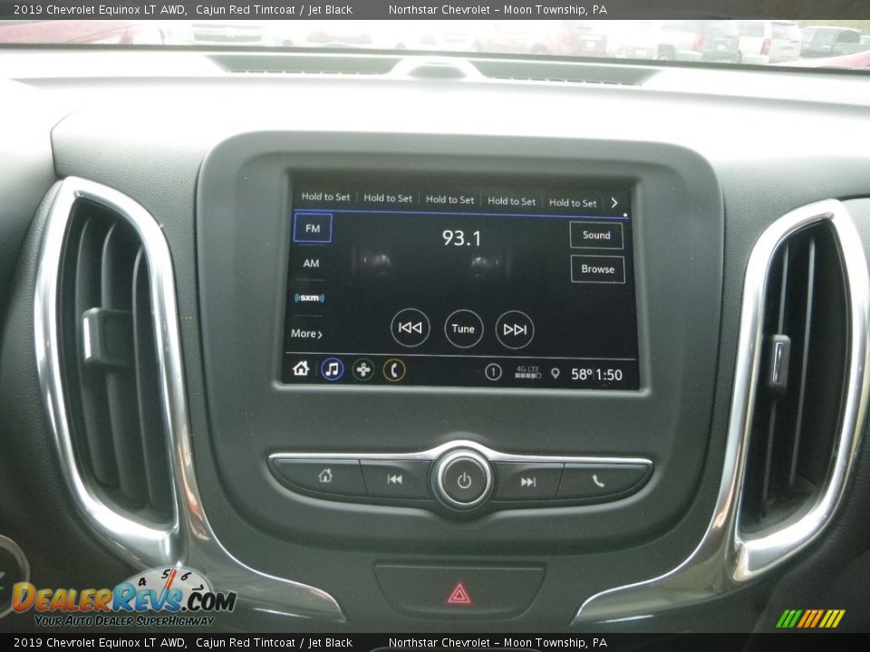 2019 Chevrolet Equinox LT AWD Cajun Red Tintcoat / Jet Black Photo #16