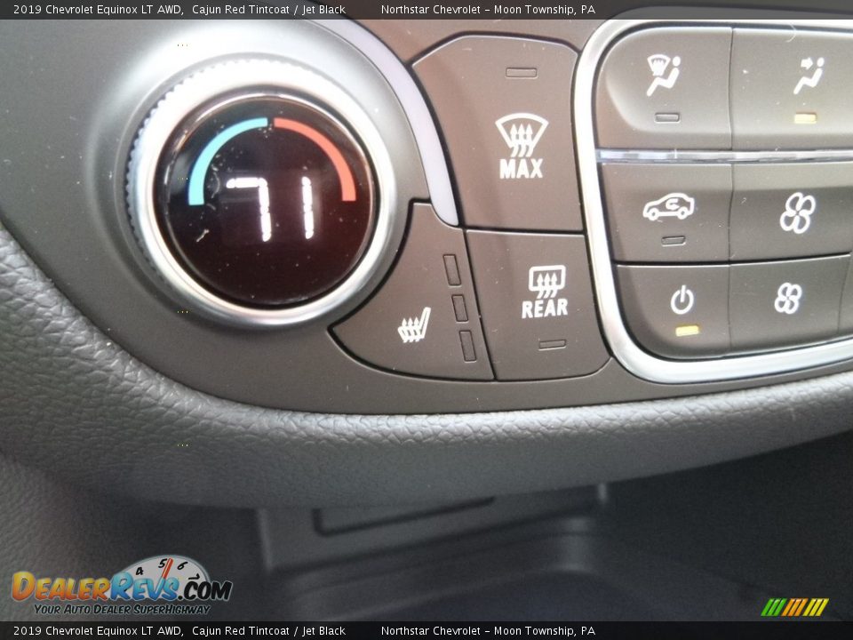 2019 Chevrolet Equinox LT AWD Cajun Red Tintcoat / Jet Black Photo #18