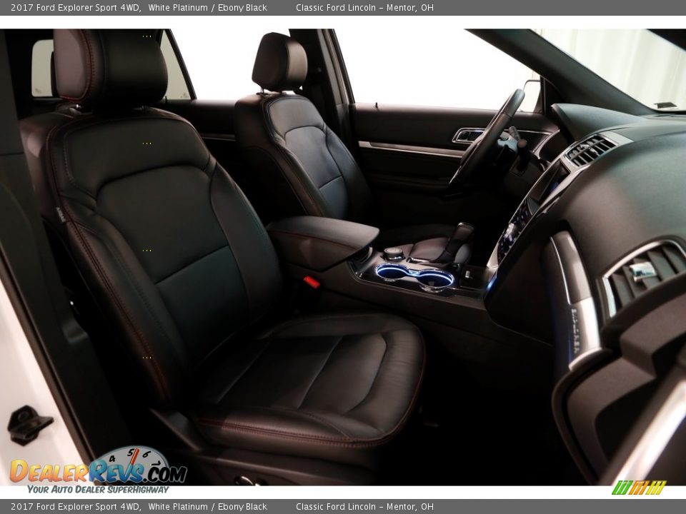 2017 Ford Explorer Sport 4WD White Platinum / Ebony Black Photo #14