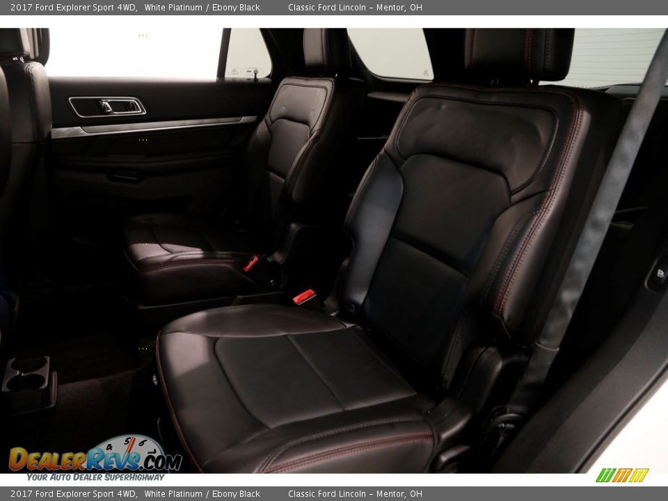 2017 Ford Explorer Sport 4WD White Platinum / Ebony Black Photo #17