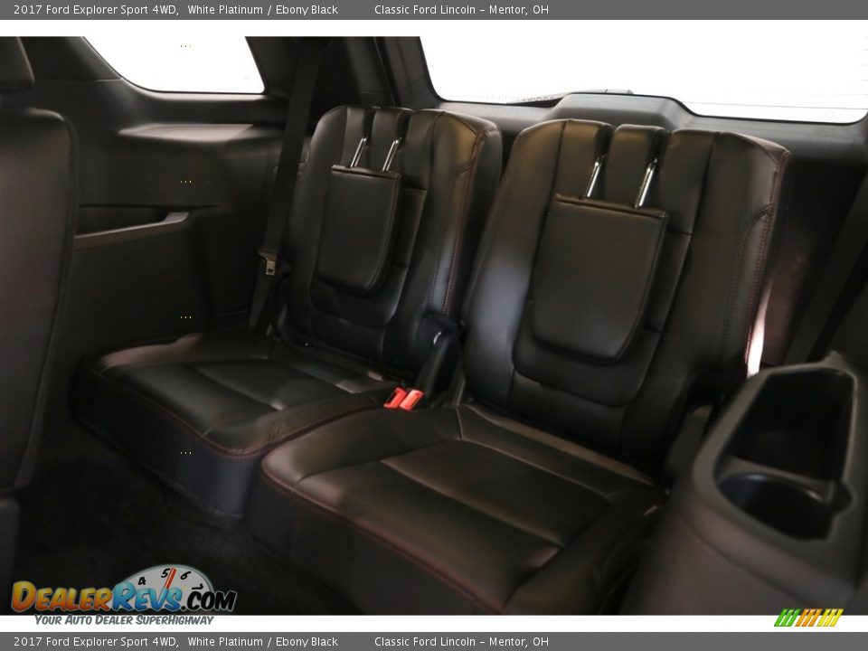 2017 Ford Explorer Sport 4WD White Platinum / Ebony Black Photo #18