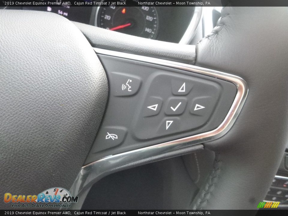 2019 Chevrolet Equinox Premier AWD Cajun Red Tintcoat / Jet Black Photo #19