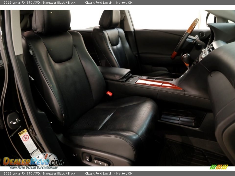 2012 Lexus RX 350 AWD Stargazer Black / Black Photo #16