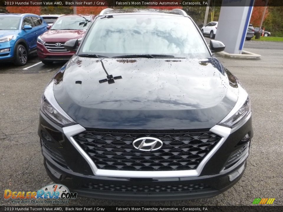 2019 Hyundai Tucson Value AWD Black Noir Pearl / Gray Photo #4
